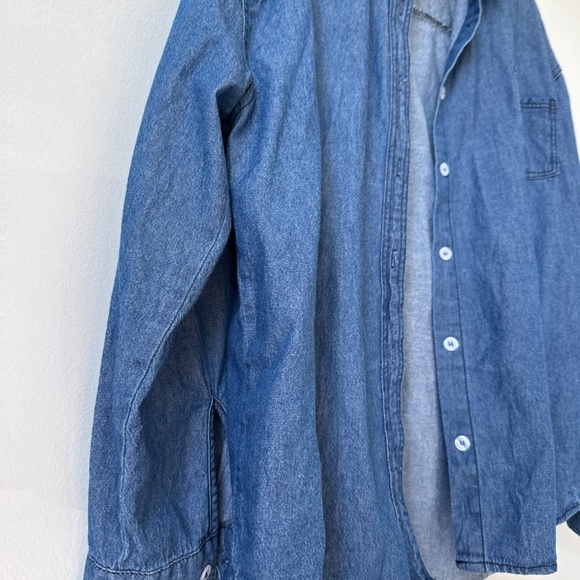Rue 21 denim button up shirt - Picture 5 of 6